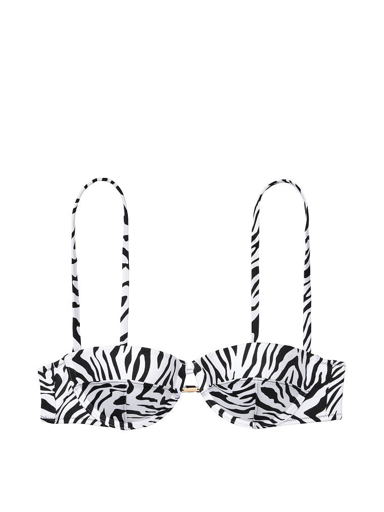 Victoria's Secret Sardinia Bandeau Swim Top - Zebra - HIGHSTREET.CO.ZA