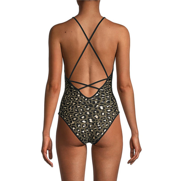 ZADIG & VOLTAIRE Leopard Print One-Piece Swimsuit - HIGHSTREET.CO.ZA