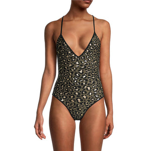 ZADIG & VOLTAIRE Leopard Print One-Piece Swimsuit - HIGHSTREET.CO.ZA