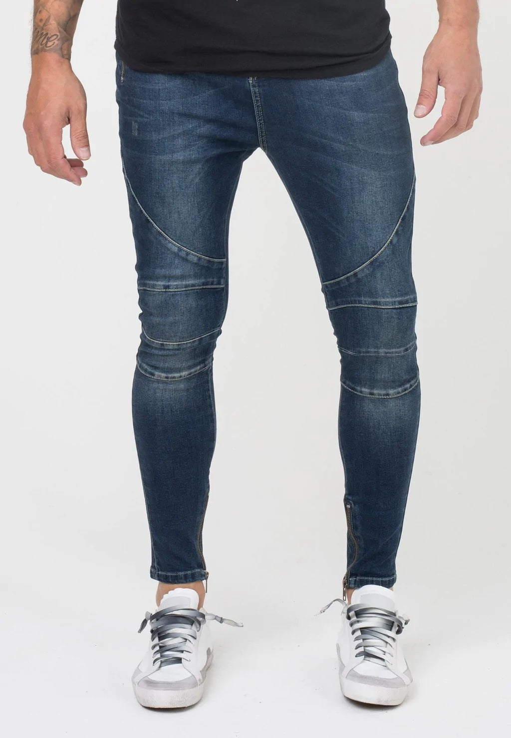 Religion Blade Jeans Stereo Indigo - Blue