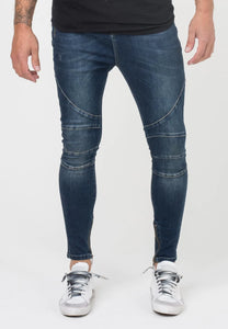 Religion Blade Jeans Stereo Indigo - Blue