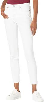 True Religion Mid Rise Halle Skinny Jeans - White - HIGHSTREET.CO.ZA