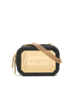 Karl Lagerfeld Kossette Gold Square Crossbody - Black/Gold - HIGHSTREET.CO.ZA