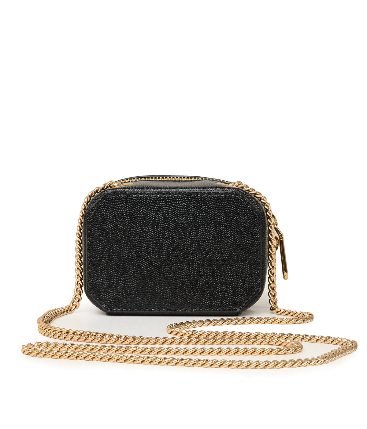 Karl Lagerfeld Kossette Gold Square Crossbody - Black/Gold - HIGHSTREET.CO.ZA